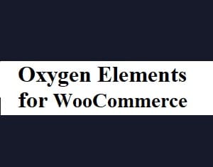 Oxygen Elements for WooCommerce